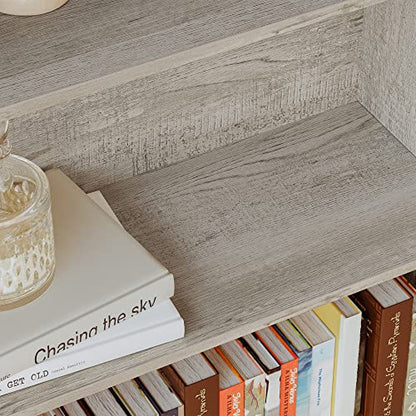 Industrial Bookshelves and Bookcases with Doors Floor Standing 6 Shelf Display, view 6