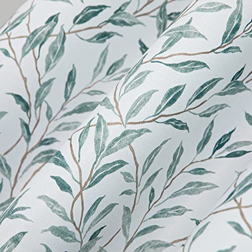 Willow Leaf 80% Blackout Curtains, 52 x 84, 2 Panels