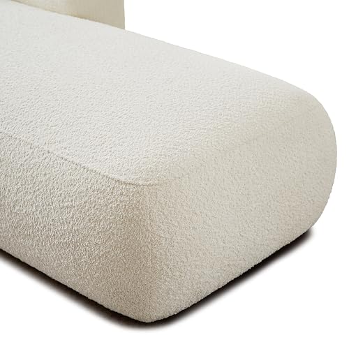 Boucle Upholstered Right Facing Chaise Lounge Indoor for Living Room Bedroom, view 5