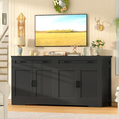 63" Buffet Cabinet with Storage, view 5