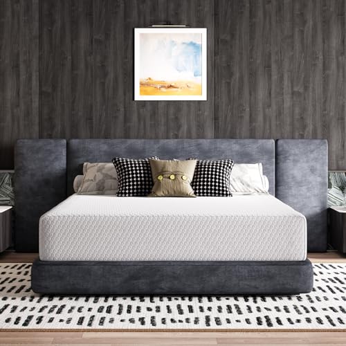 King Mattress 12 Inch, Medium Firm Memory Foam Mattress in a Box, view 2