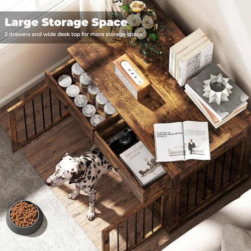 Dog Crate Furniture, Wooden Dog Kennel Furniture, view 5