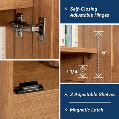 Miscellaneous Storage Cabinet/ Pantry cabinets, Highland Oak finish
