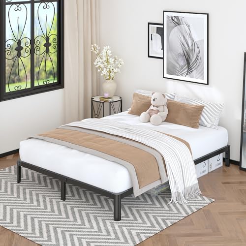 10 Inch King Bed Frame with Rounded Corner Legs, view 4