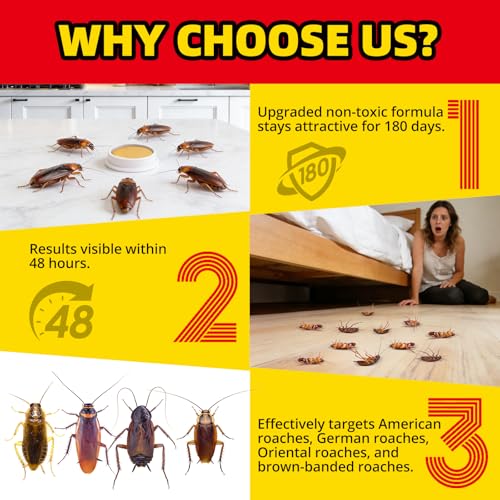 Cockroach Killer Indoor Home - 48 Packs, view 5