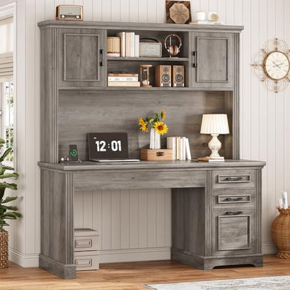 Office Desk with 3 Drawers, view 4