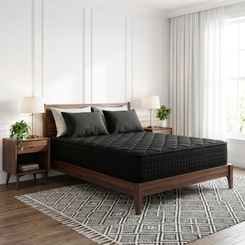 14 Inch Full Size Mattress, Hybrid Memory Foam Mattress, view 2