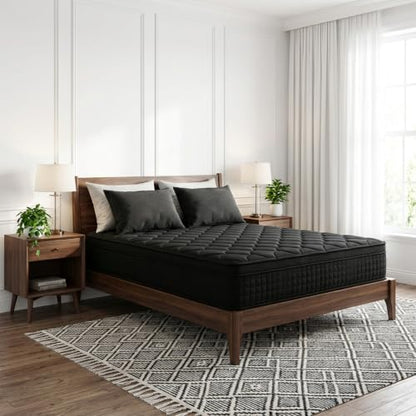 14 Inch Full Size Mattress, Hybrid Memory Foam Mattress, view 2