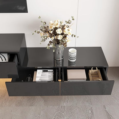 Floating LED TV Stand for TVs up to 100 Inch, view 8