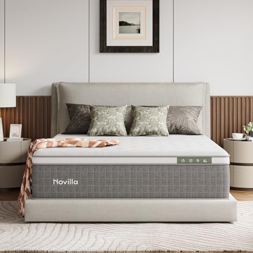 14 Inch King Mattress,King Size Gel Memory Foam Hybrid Mattress, view 2