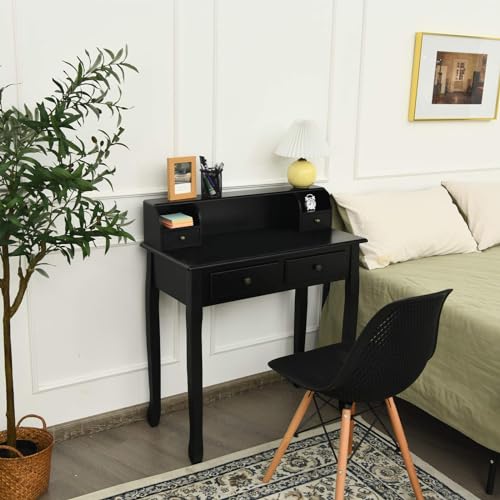 Writing Desk with 4 Drawers, view 5