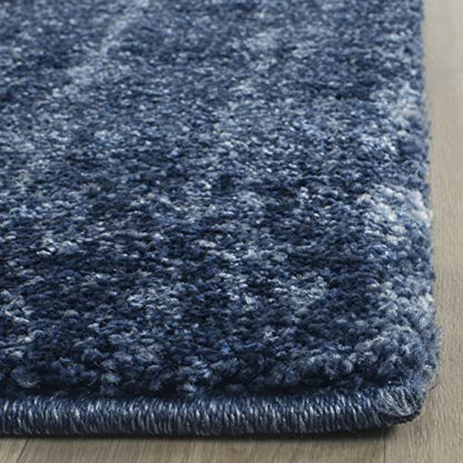 SAFAVIEH Retro Collection Area Rug - 5'3" x 8', Light Blue & Blue, Modern Abstract Design, Non-Shedding & Easy Care, Ideal for High Traffic Areas in Living Room, Bedroom (RET2770-6065)