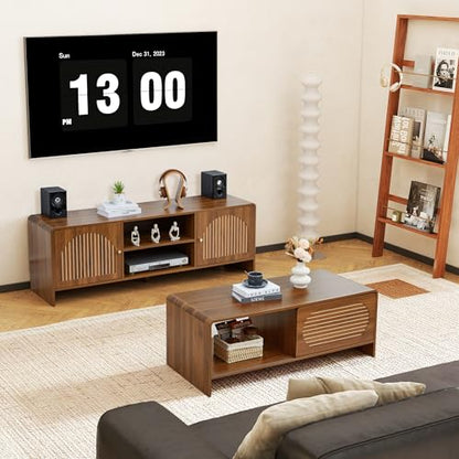 Mid Century Modern TV Stand for 55/60/65 Inch TV, view 6