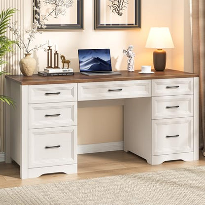 Farmhouse Executive Desk, view 2