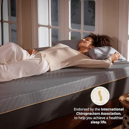 EGOHOME King 12 inch Memory Foam Mattress for Back Pain Relief Medium Firm, view 5