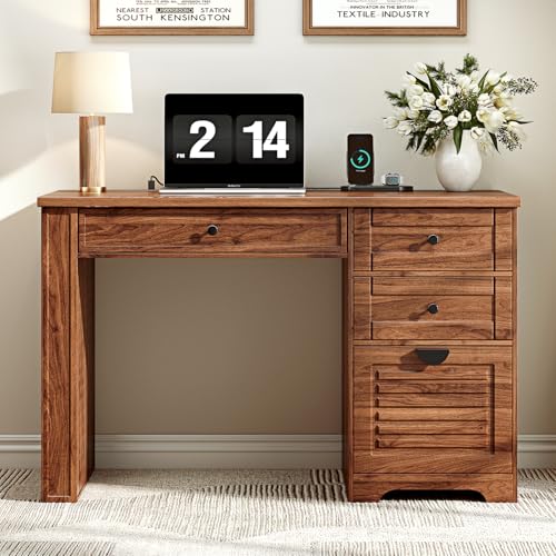 47" Home Office Desks, Executive Desk, view 8