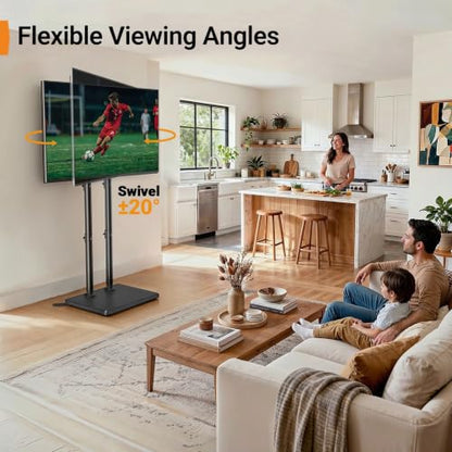 Universal Floor TV Stand for 32–75" TVs up to 110 lbs, view 5