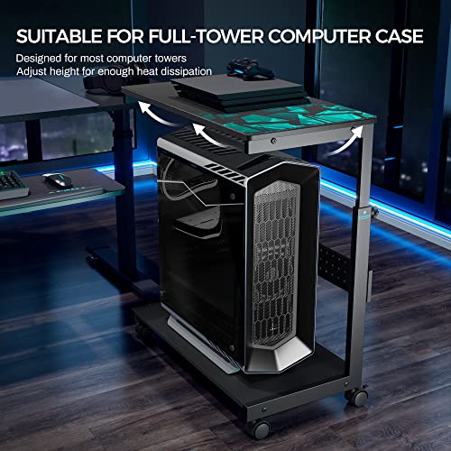 PC Stand Height Adjustable Black, view 7