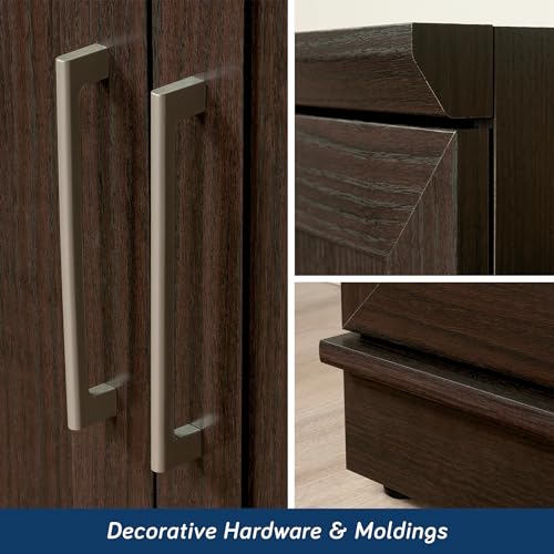 HomePlus Storage Cabinet/ Pantry cabinets, Dakota Oak finish