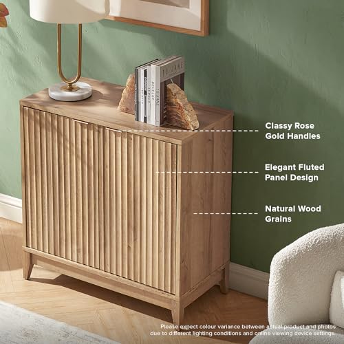 Brooklyn Fluted Storage Cabinet, view 4