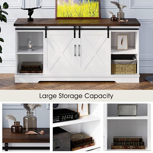 Farmhouse Tv Stand for 65 inch TVs, view 7