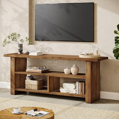 Solid Wood TV Stand for TVs up to 75 Inch, view 5