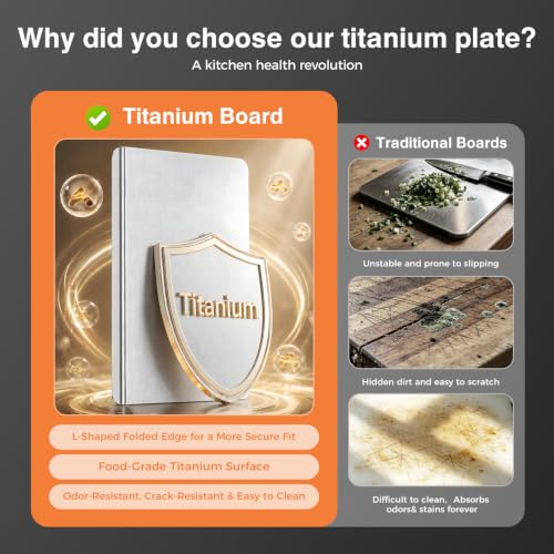 Titanium Cutting Boards for Kitchen, view 6