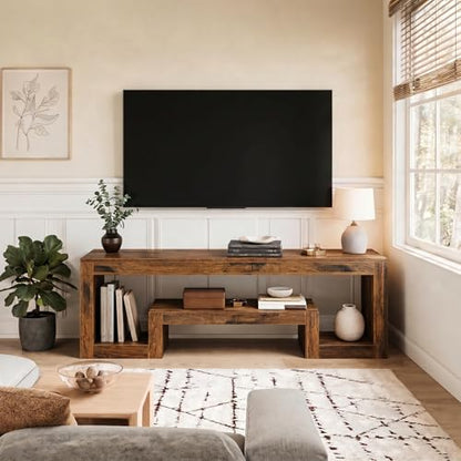 Tribesigns 63-Inch TV Stand with Storage, view 4