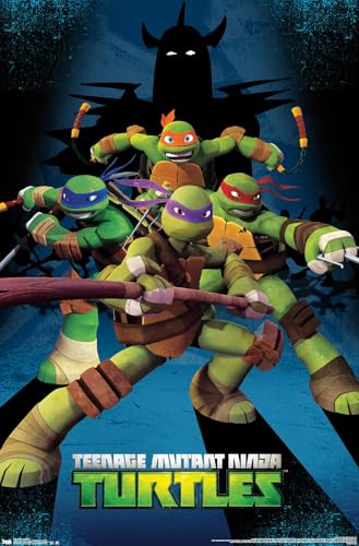 Nickelodeon Teenage Mutant Ninja Turtles - Assemble Wall Poster, 14.725" x 22.375", Premium Unframed Version