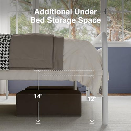 Metal Full Size Bed Frame, view 4