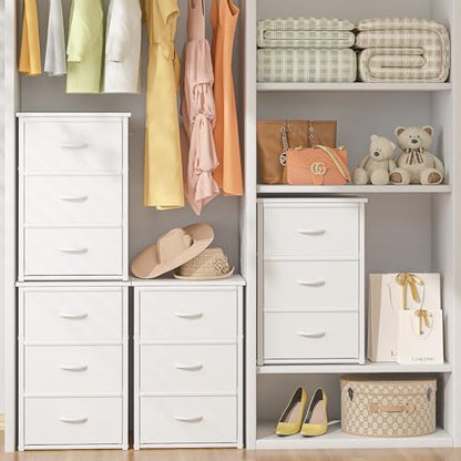 2-Pack Stackable Storage Drawers (6 Drawers Total), view 4