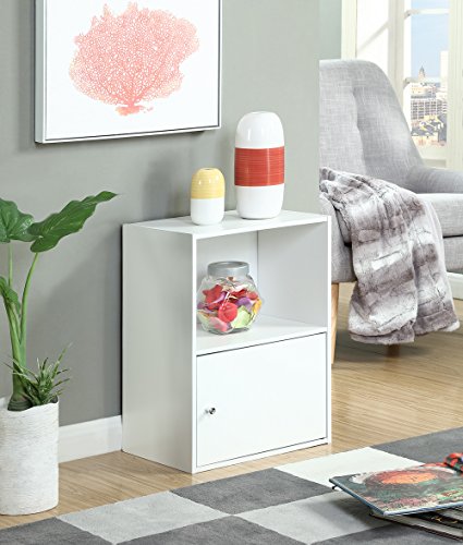151186W X-Tra Storage 1-Door Cabinet, White