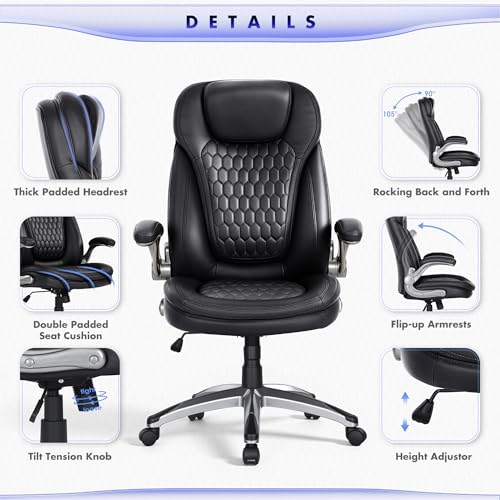 Executive Office Chair-Ergonomic Computer Desk Chair, view 7