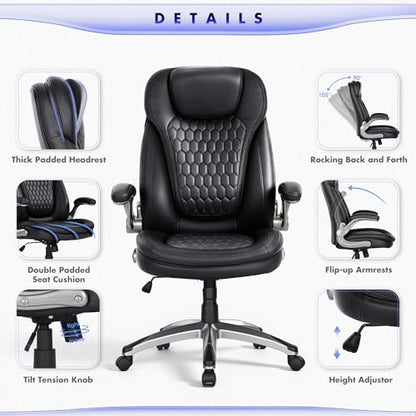 Executive Office Chair-Ergonomic Computer Desk Chair, view 7
