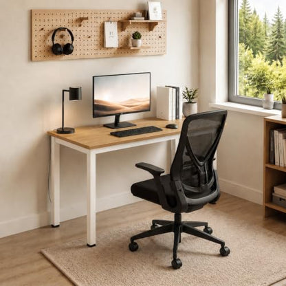 Computer Desk for Small Space, Modern Simple Laptop Desk, view 8