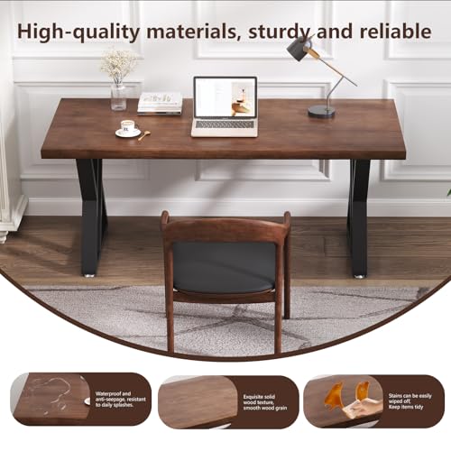 tiedingdingjiajuSolid Wood Desk 47 Inch, view 4