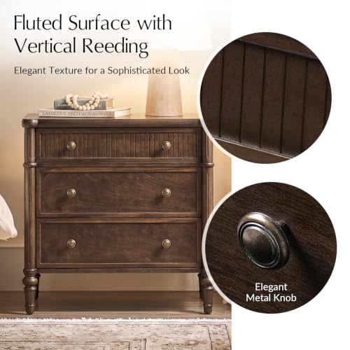 Traditional End Table with Charging Station, view 6