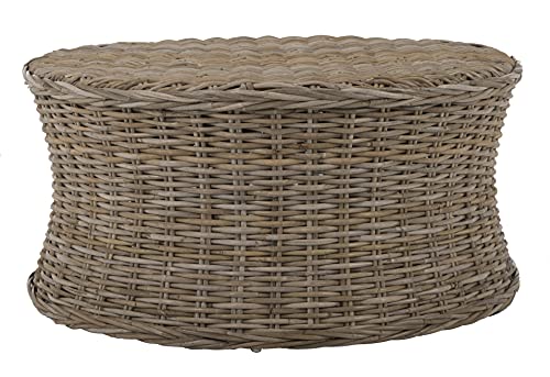 Rustic Rattan Coffee Table, view 5