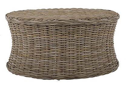 Rustic Rattan Coffee Table, view 5