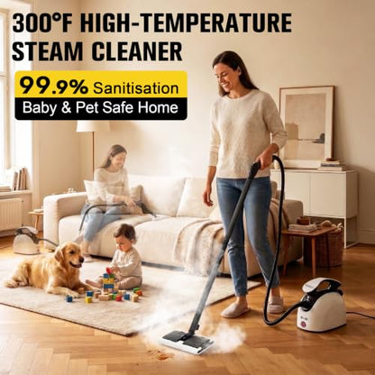 4.5 Bar 300°F Steam Cleaner for Bathroom, Kitchen, Floor & Grout, view 3
