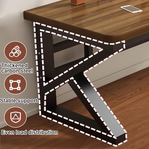 Ergonomic Modern Gamer Pc Work Home Office Desks Executive Desk Computer Laptop, view 5