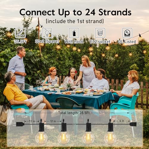 Outdoor String Lights, view 3