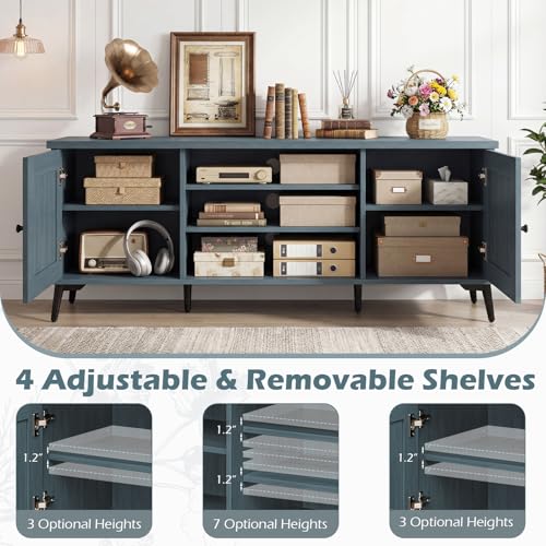 2-Door TV Stand for TVs up to 65", view 5