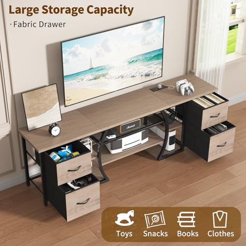 LED TV Stand for 65, 70, 80 Inch TV, view 6