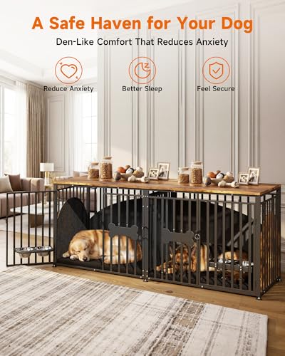 Dog Crate for Anxious Dogs Home Alone While You Work, view 3