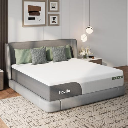Bliss Cooling 12 Inch Twin Mattress, Gel-Infused Memory Foam, view 3