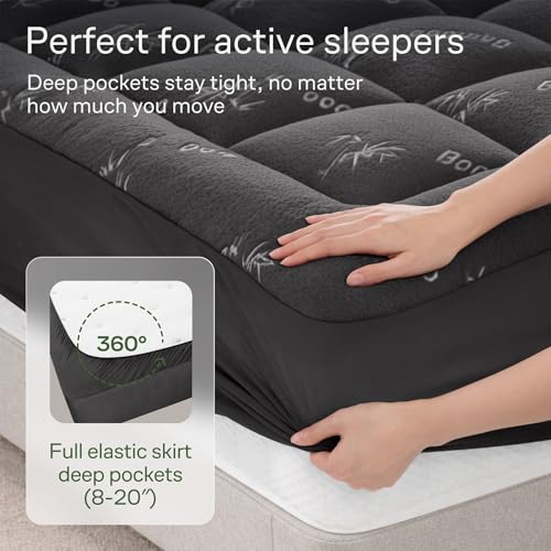 King Ultra Soft Mattress Topper — Back Pain Relief, view 6