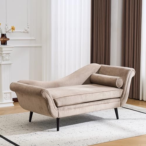 Willer Velvet Upholstered Chaise Lounge Chair Indoor, view 6