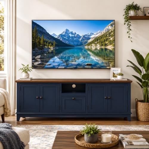 72" Farmhouse TV Stand for TVs Up to 80 Inches, view 2