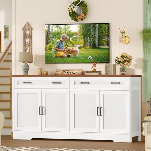 63" Buffet Cabinet with Storage, view 6